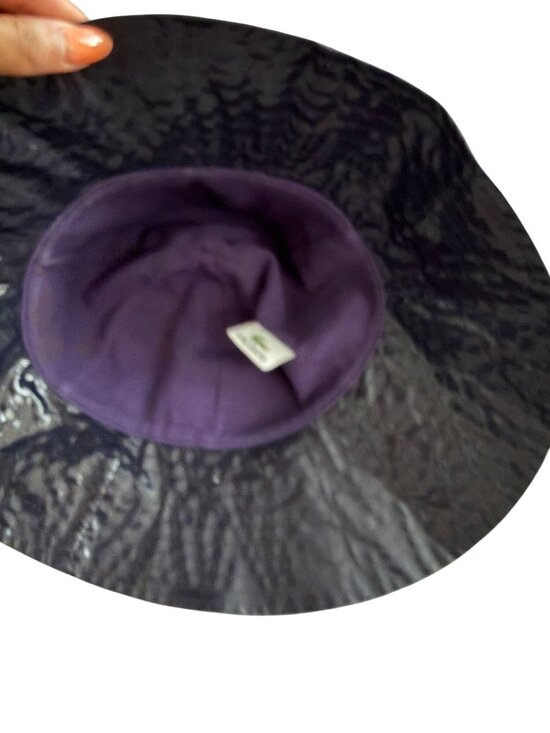 LACOSTE Unisex Navy Blue Bucket Hat Size Medium main image 6